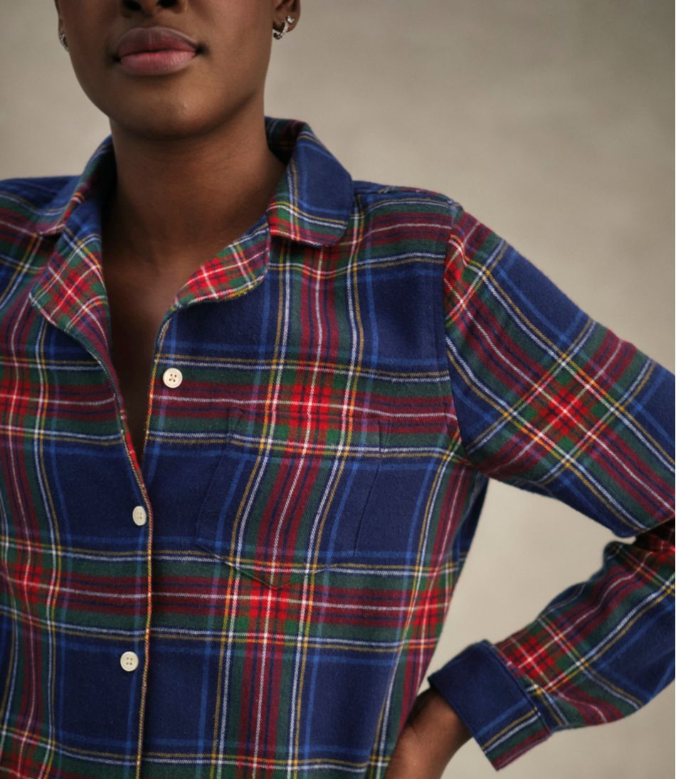 Women's Scotch Plaid Flannel Pajamas | L.L.Bean for sale