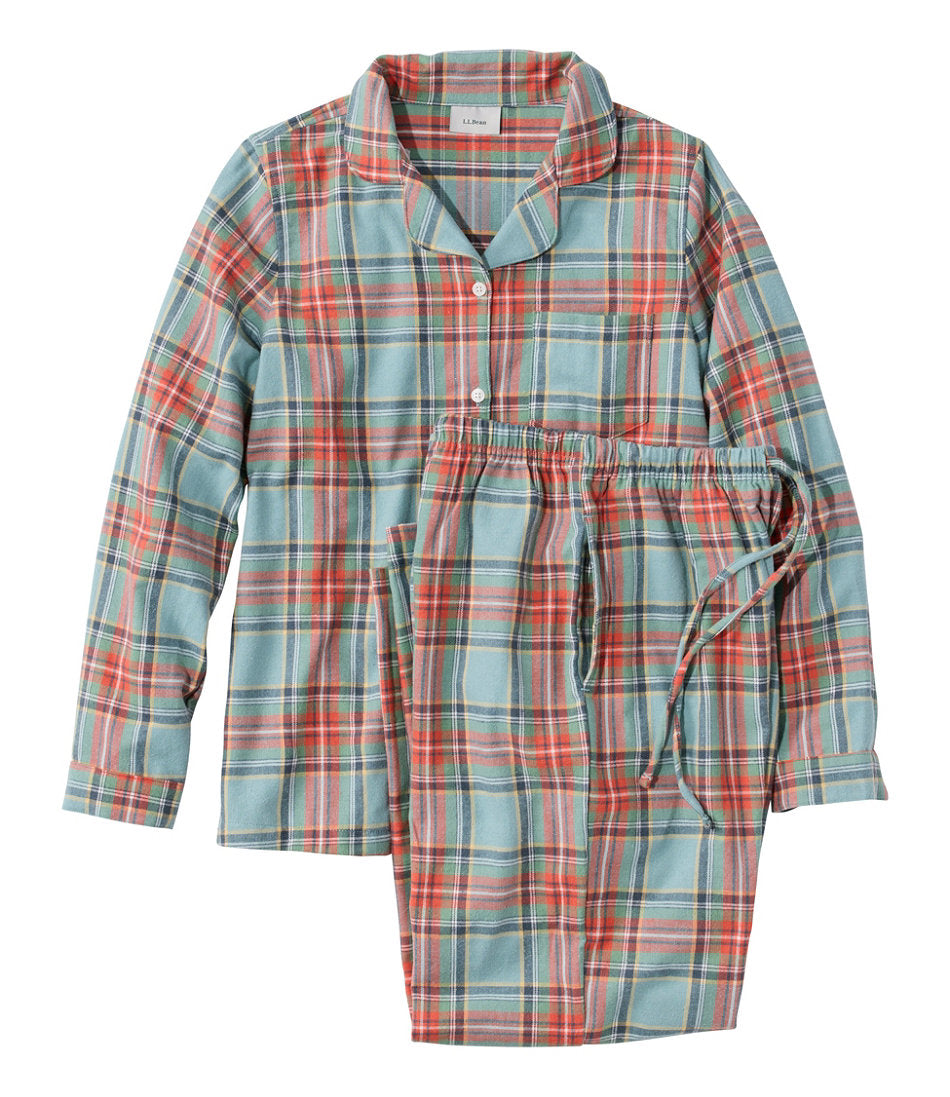 Women's Scotch Plaid Flannel Pajamas | L.L.Bean for sale