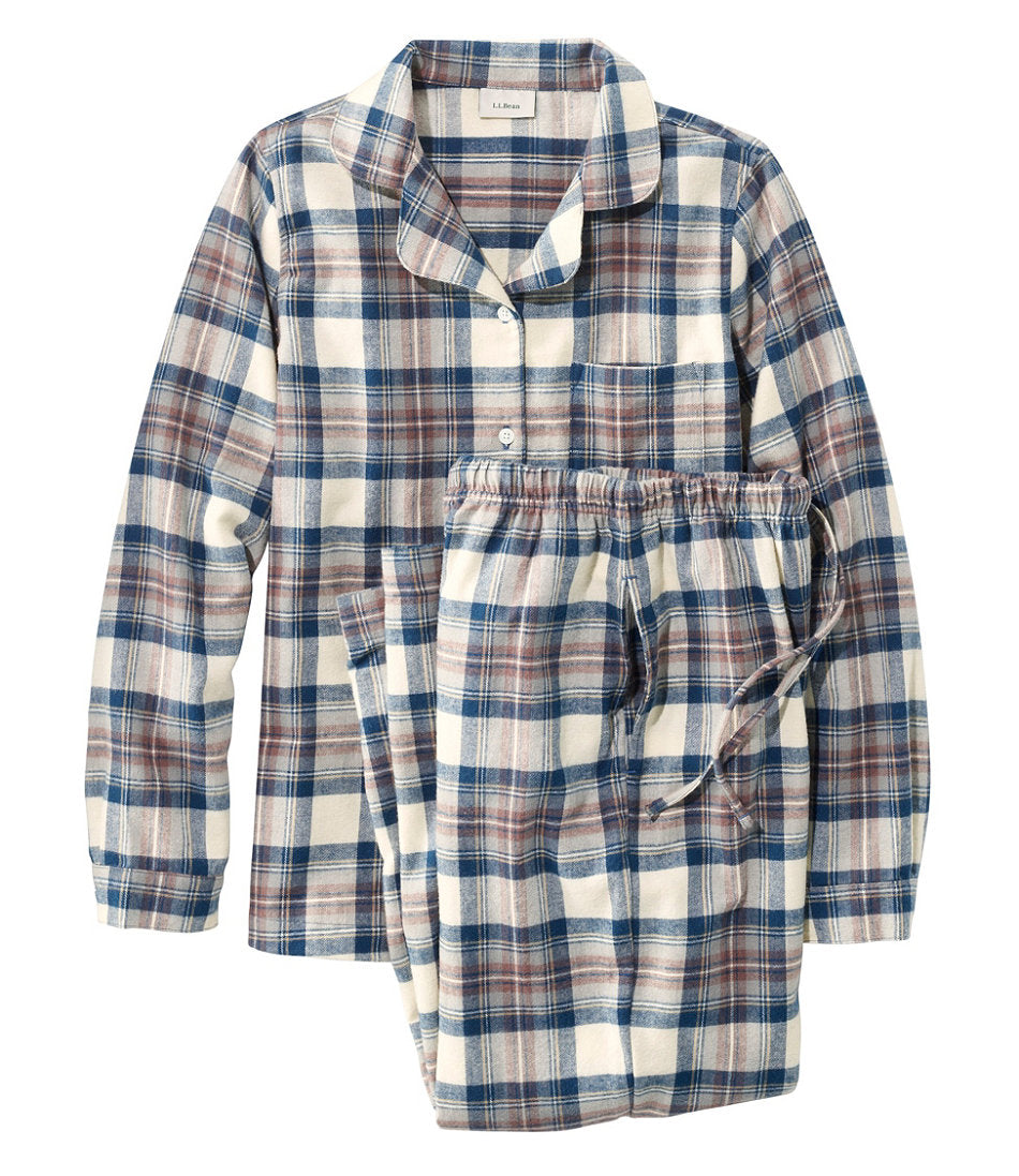 Women's Scotch Plaid Flannel Pajamas | L.L.Bean for sale
