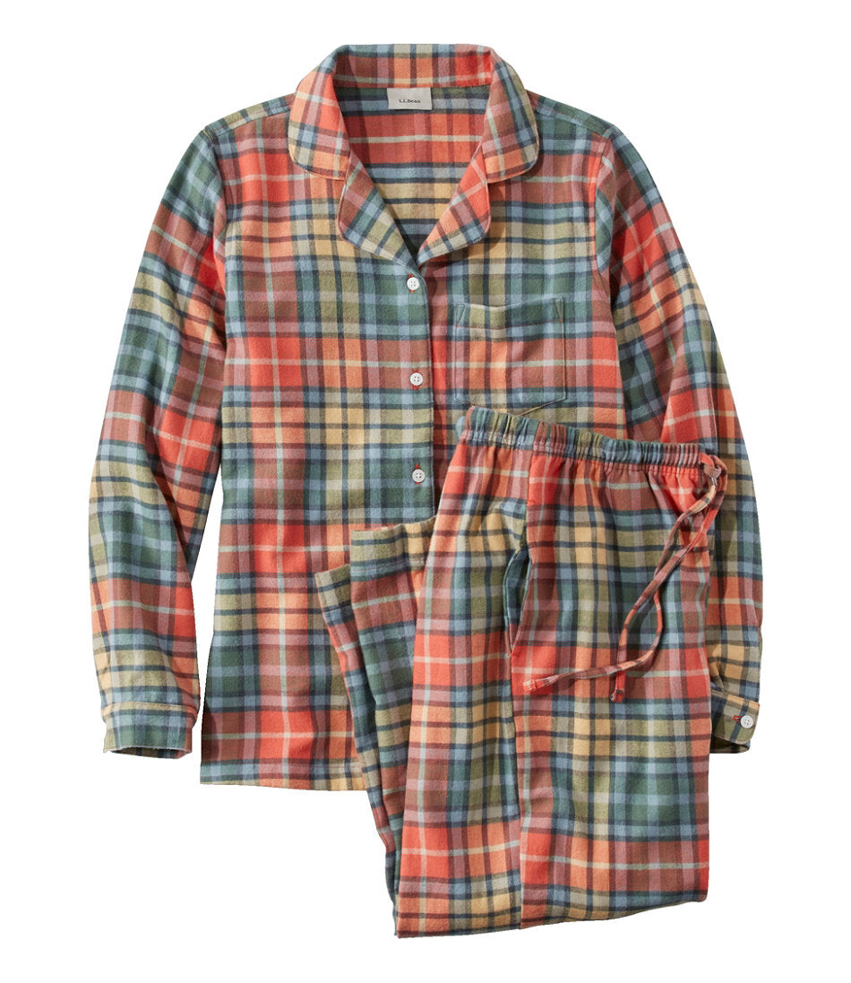 Women's Scotch Plaid Flannel Pajamas | L.L.Bean for sale