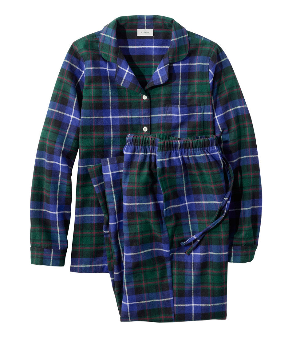 Women's Scotch Plaid Flannel Pajamas | L.L.Bean for sale