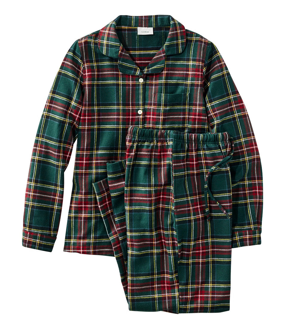 Women's Scotch Plaid Flannel Pajamas | L.L.Bean for sale