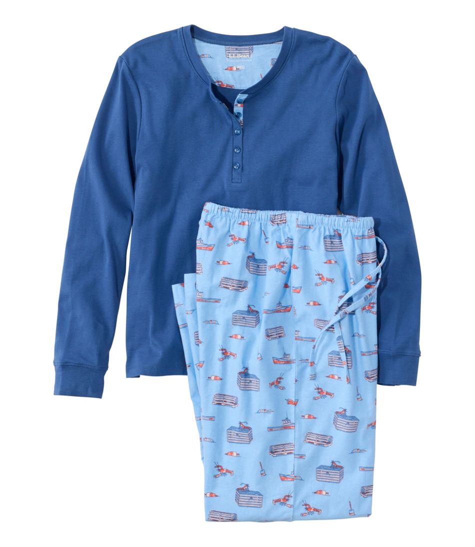 Women's Cozy PJ Set, Print | L.L.Bean on sale