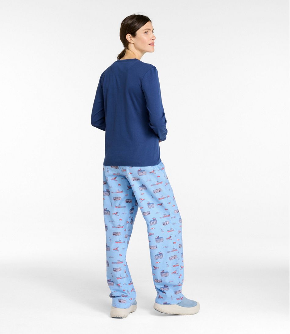 Women's Cozy PJ Set, Print | L.L.Bean on sale