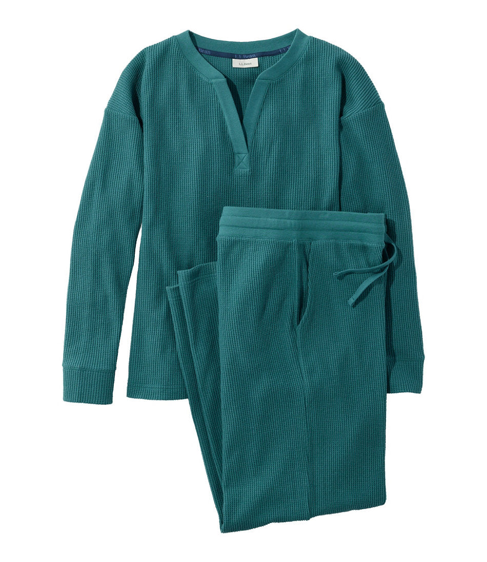 Women's Soft Waffle Sleep Set | L.L.Bean online