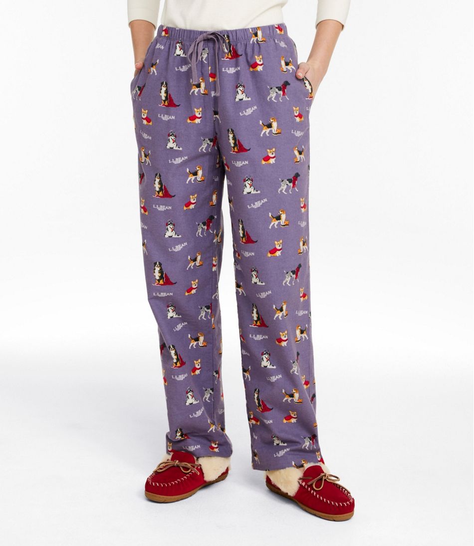 Women's L.L.Bean Flannel Sleep Pants, Print | L.L.Bean sale