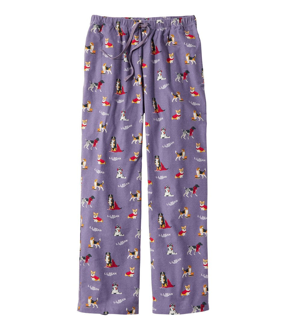 Women's L.L.Bean Flannel Sleep Pants, Print | L.L.Bean sale