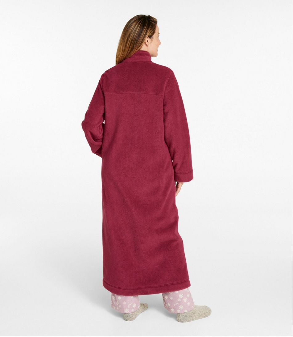 Women's Winter Fleece Robe, Zip-Front | L.L.Bean near me