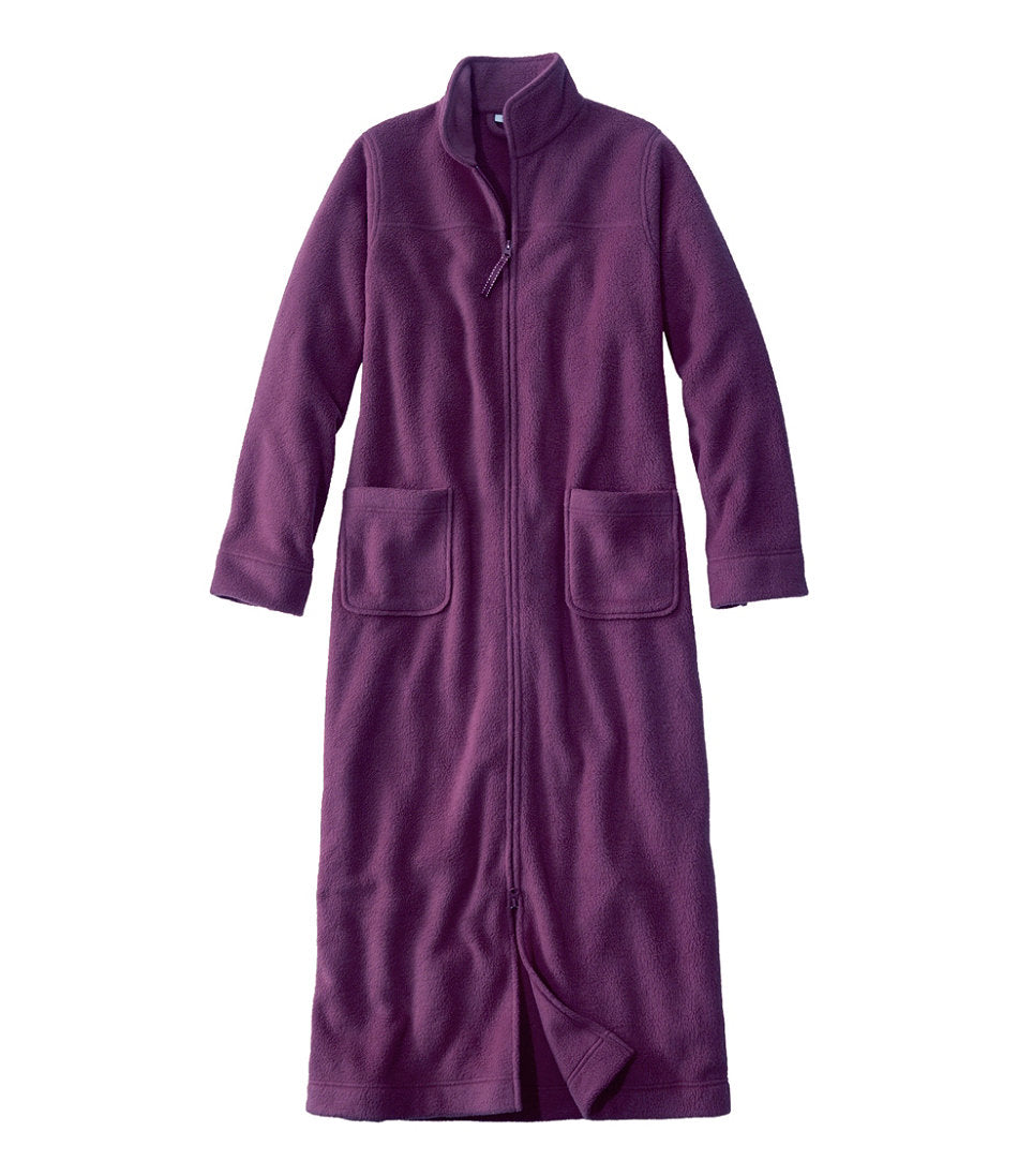 Women's Winter Fleece Robe, Zip-Front | L.L.Bean near me