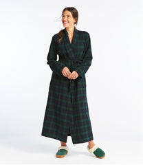 Women's Scotch Plaid Flannel Robe | L.L.Bean discount