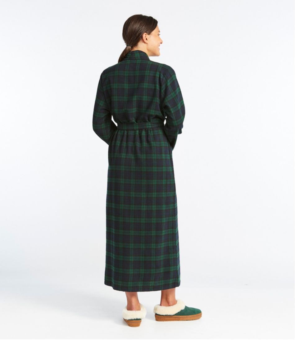 Women's Scotch Plaid Flannel Robe | L.L.Bean discount