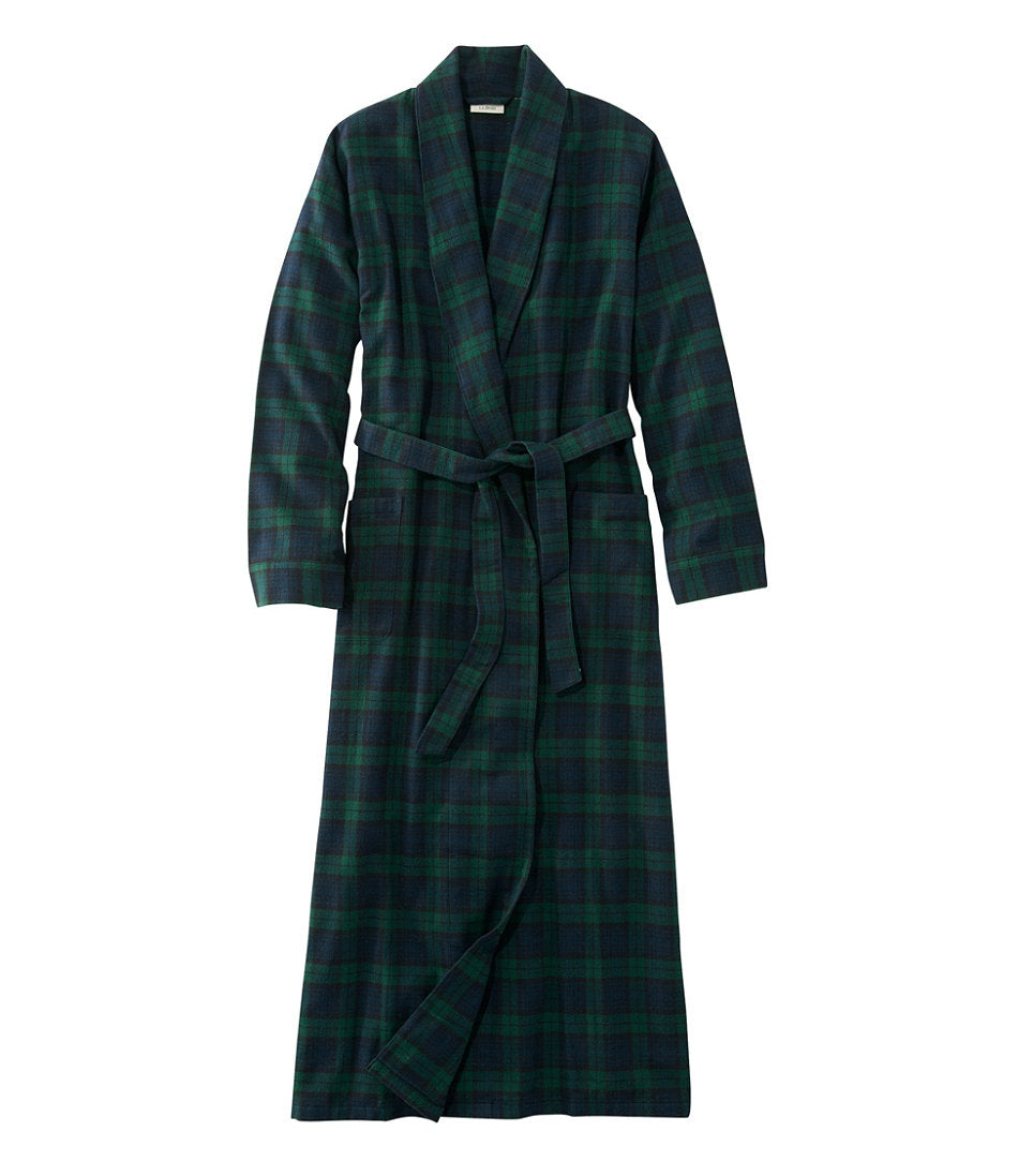 Women's Scotch Plaid Flannel Robe | L.L.Bean discount