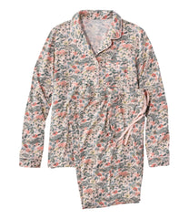 Women's Super-Soft Shrink-Free Pajama Set, Button-Front | L.L.Bean on sale