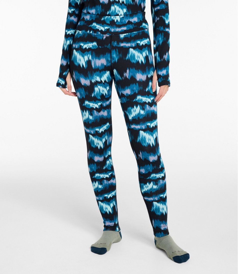 Women's L.L.Bean Heayweight Base Layer Pant, Print | L.L.Bean online