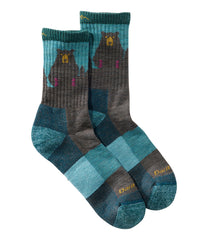 Women's Darn Tough Bear Town Micro Crew Hiking Socks | L.L.Bean for sale