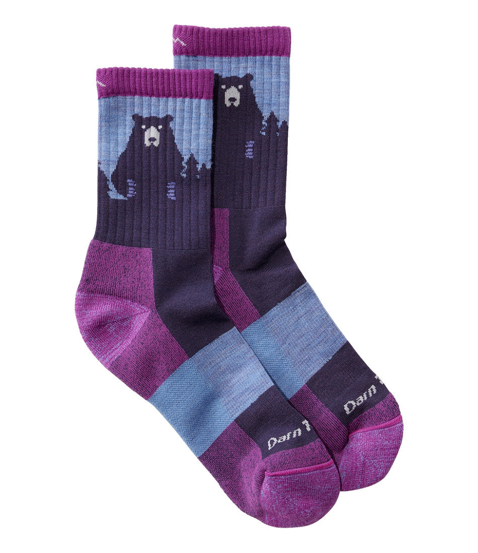 Women's Darn Tough Bear Town Micro Crew Hiking Socks | L.L.Bean for sale