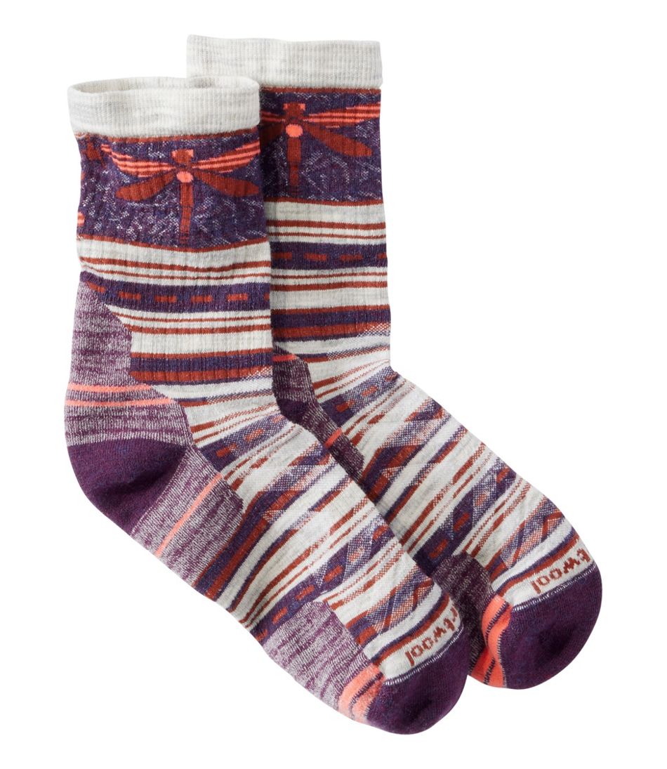 Women's Smartwool Hike Targeted Cushion Dragon Socks, Mid-Crew | L.L.Bean on sale