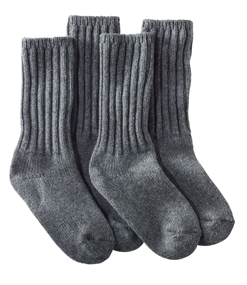 Adults' Merino Wool Ragg Socks, 10" 2-Pack | L.L.Bean discount