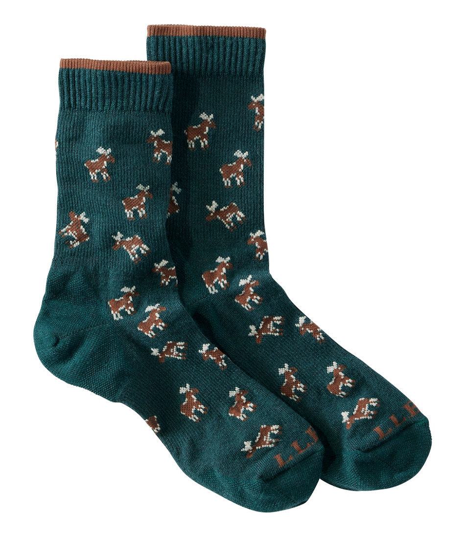 Adults' L.L.Bean Maine Motif Socks | L.L.Bean outlet