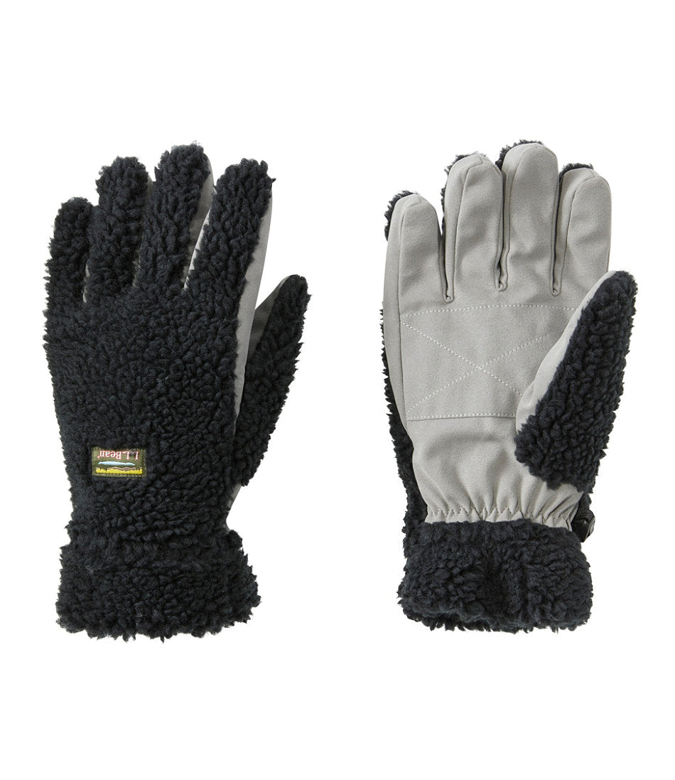 Adults' Mountain Pile Fleece Gloves | L.L.Bean for sale