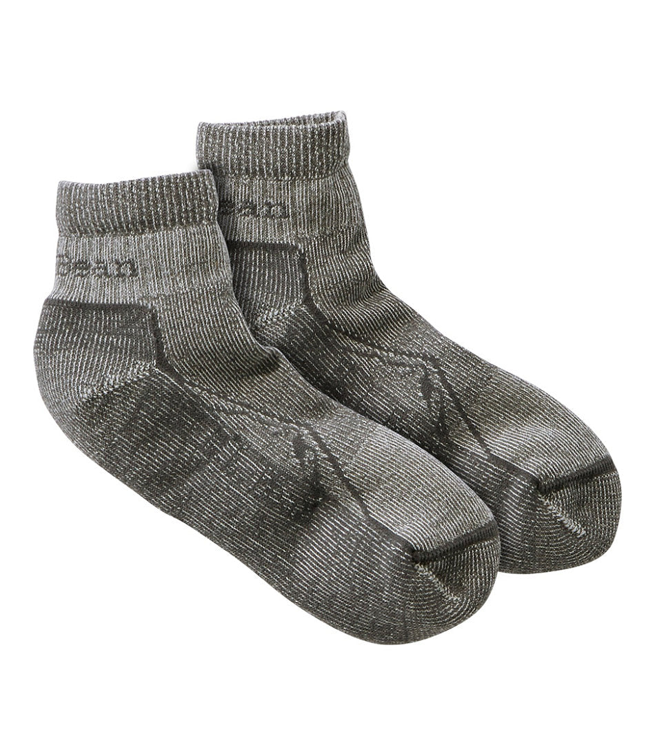 Adults' Cresta Wool Lightweight Hiking Socks, Quarter-Crew | L.L.Bean on sale