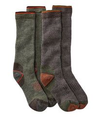 Muck Heavyweight Merino Wool Blend Socks, Boot Height 2-Pack | L.L.Bean outlet