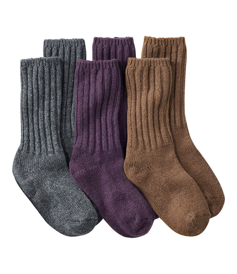 Adults' Merino Wool Ragg Socks, 3-Pack | L.L.Bean on sale