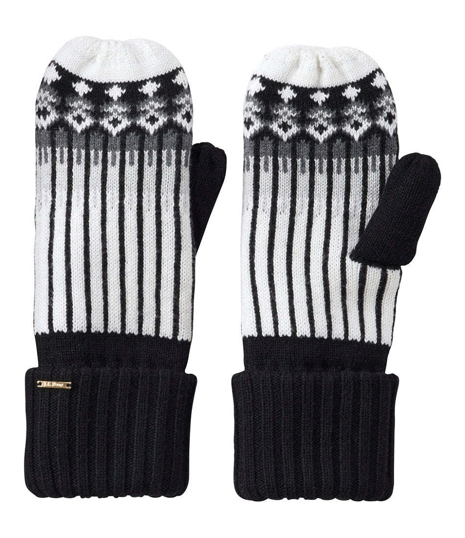 Women's Heritage Fair Isle Mittens | L.L.Bean outlet