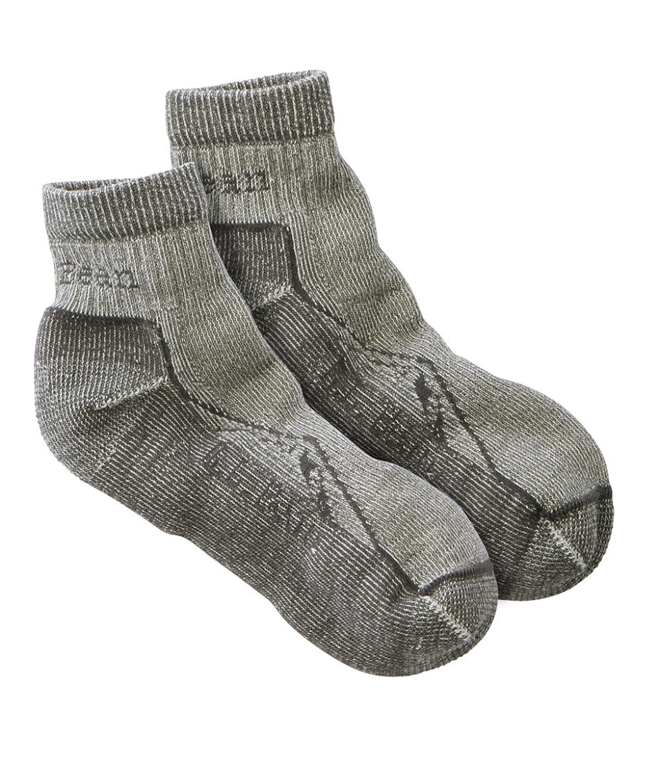 Adults' Cresta Wool Midweight Hiking Socks, Quarter-Crew | L.L.Bean sale
