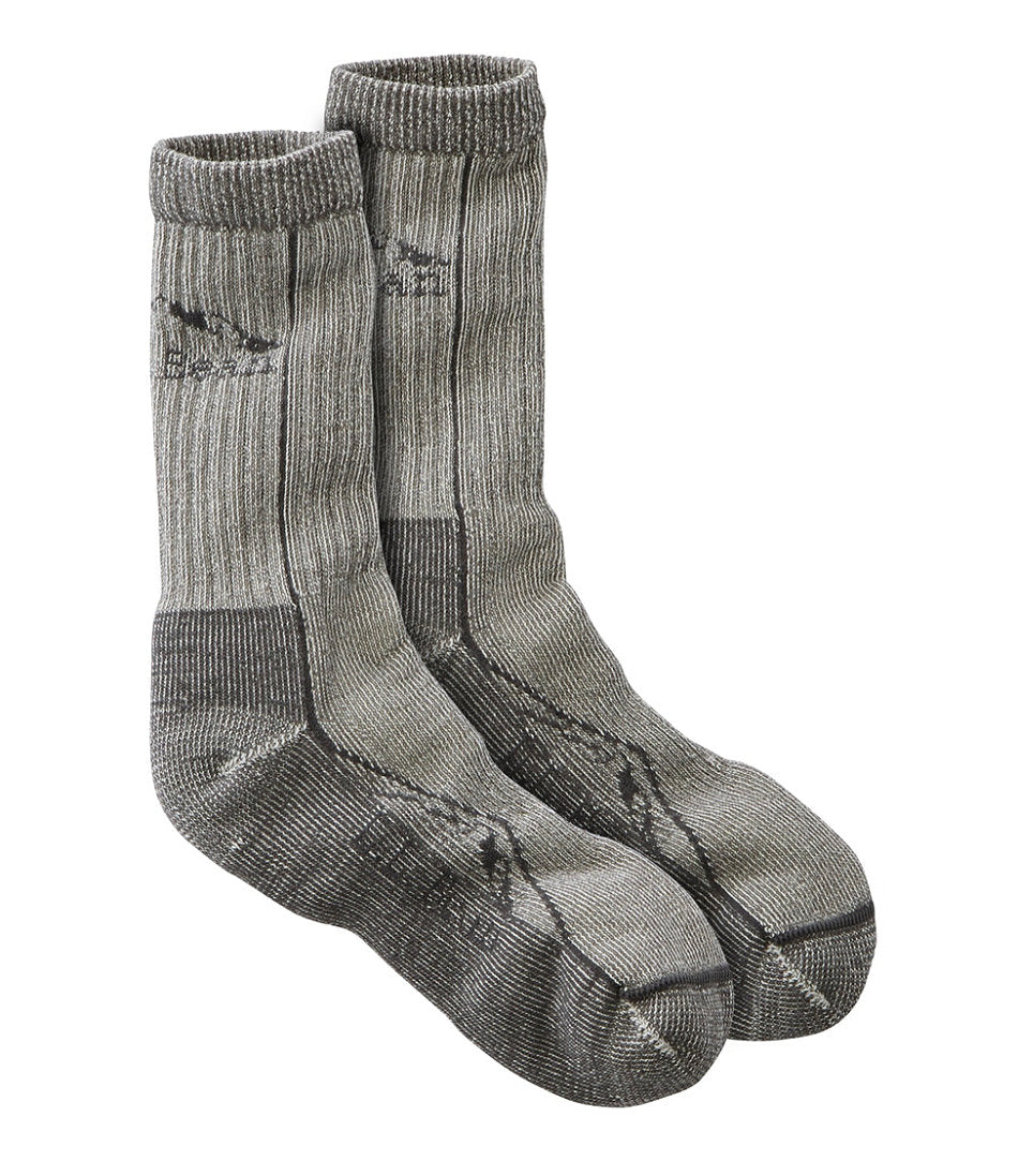 Adults' Cresta Wool Midweight Hiking Socks, Crew | L.L.Bean discount