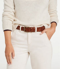 Women's L.L.Bean Braided Leather Belt | L.L.Bean discount