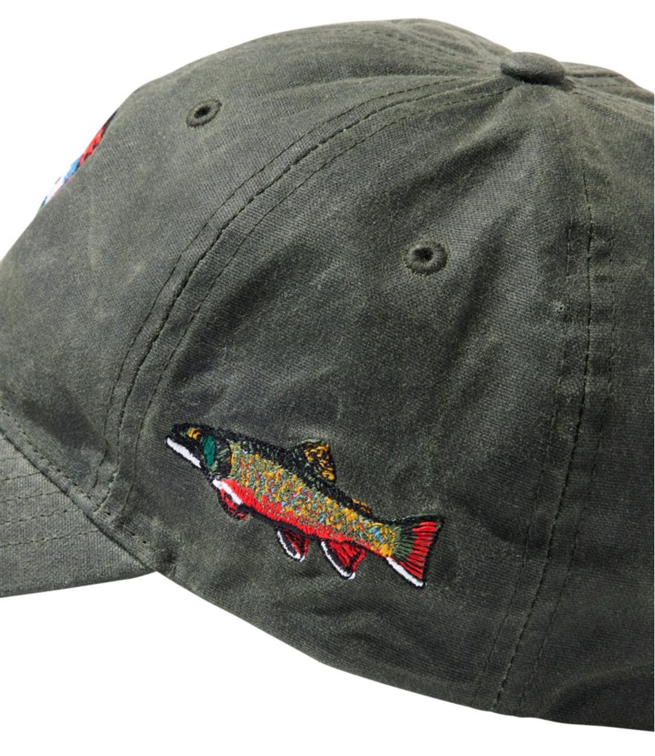 Adults' MIF&W Waxcloth Hat, Brook Trout | L.L.Bean near me