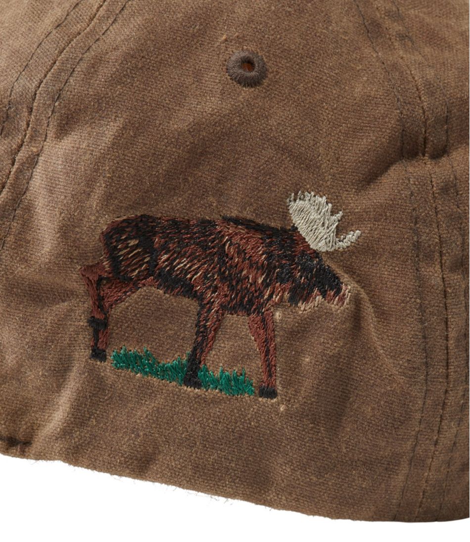 Adults' MIF&W Waxcloth Hat, Moose | L.L.Bean near me