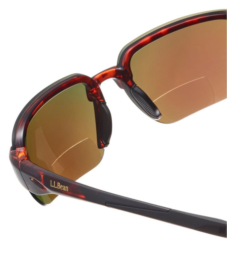 Adults' L.L.Bean Polarized Performance BiFocal Rimless Mirror Sunglasses | L.L.Bean discount
