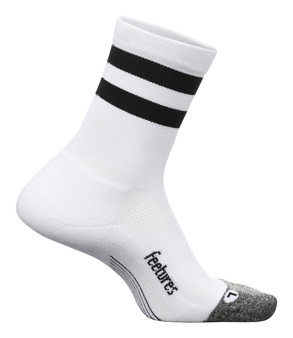 Adults' Feetures Mini Crew Stripe Light Cushion Socks | L.L.Bean sale