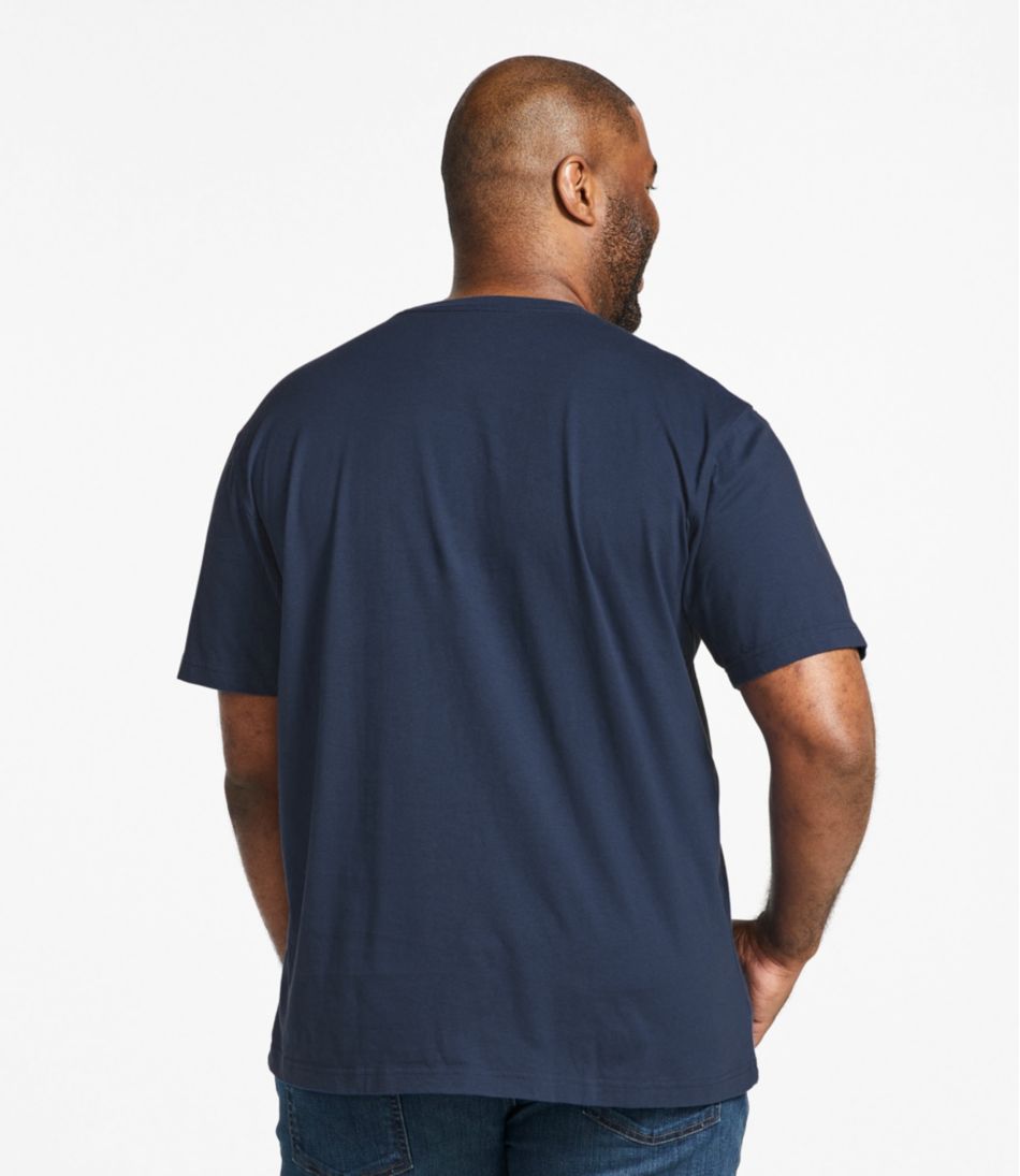Men's Carefree Unshrinkable Tee, Traditional Fit Short-Sleeve | L.L.Bean discount