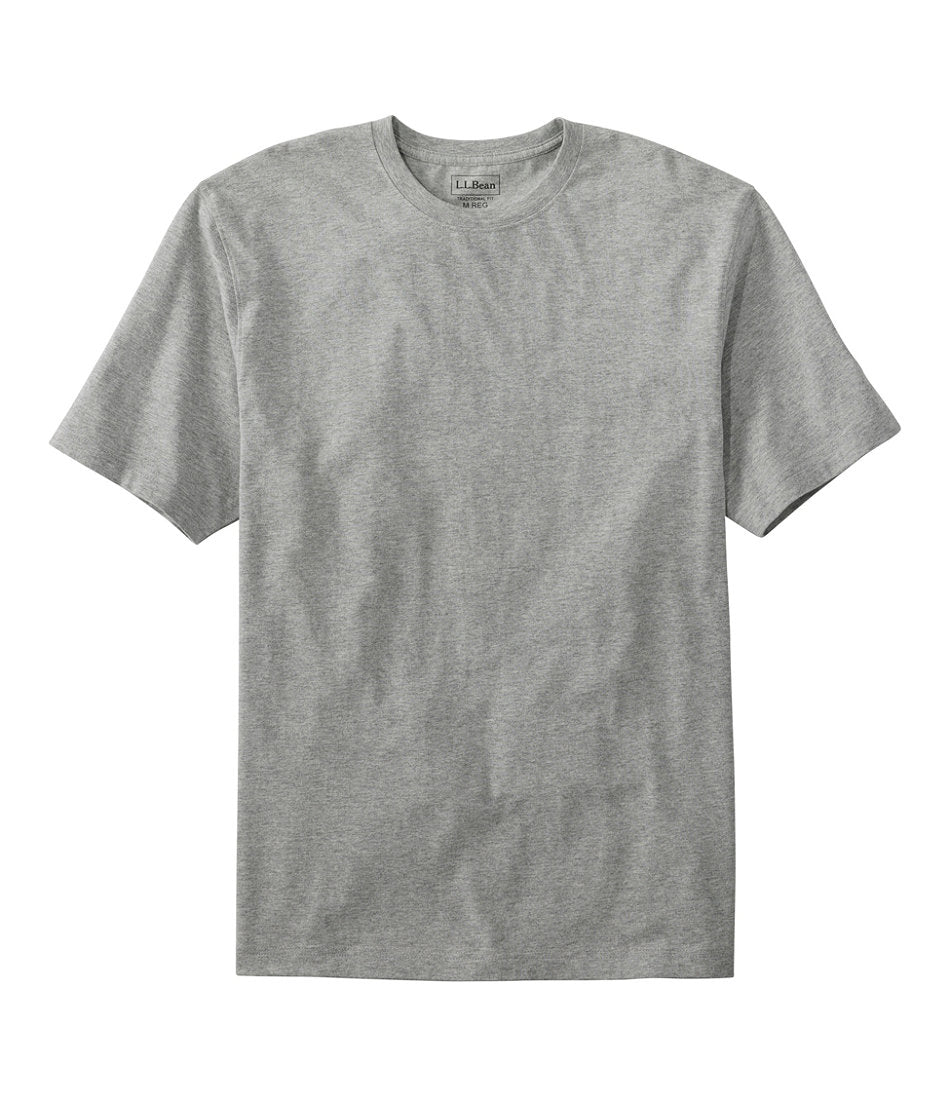 Men's Carefree Unshrinkable Tee, Traditional Fit Short-Sleeve | L.L.Bean discount