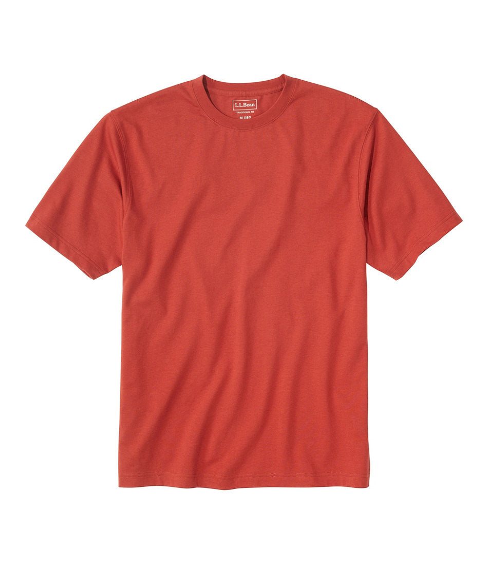 Men's Carefree Unshrinkable Tee, Traditional Fit Short-Sleeve | L.L.Bean discount