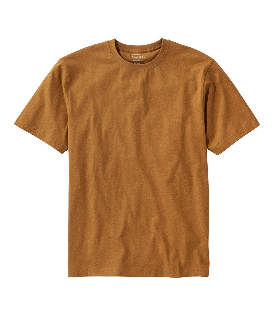 Men's Carefree Unshrinkable Tee, Traditional Fit Short-Sleeve | L.L.Bean discount