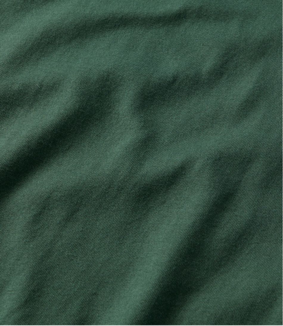 Men's Carefree Unshrinkable Tee, Traditional Fit, Long-Sleeve | L.L.Bean outlet