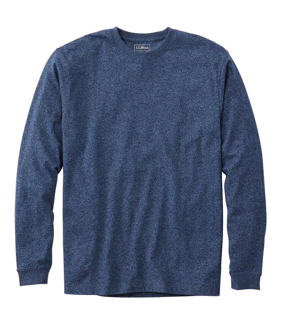Men's Carefree Unshrinkable Tee, Traditional Fit, Long-Sleeve | L.L.Bean outlet