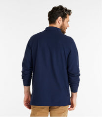 Men's Premium Double L® Polo, Long-Sleeve Without Pocket | L.L.Bean online