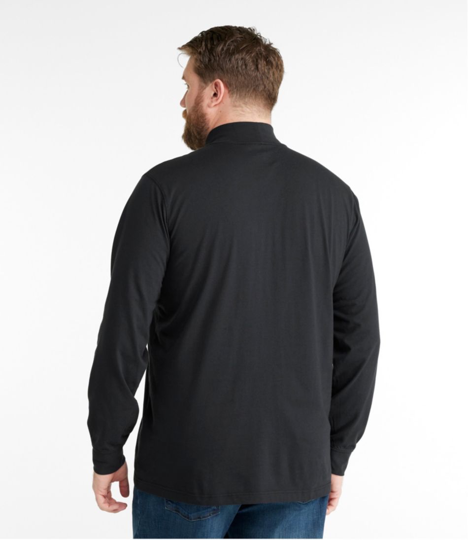Men's Carefree Unshrinkable Mockneck Shirt | L.L.Bean sale