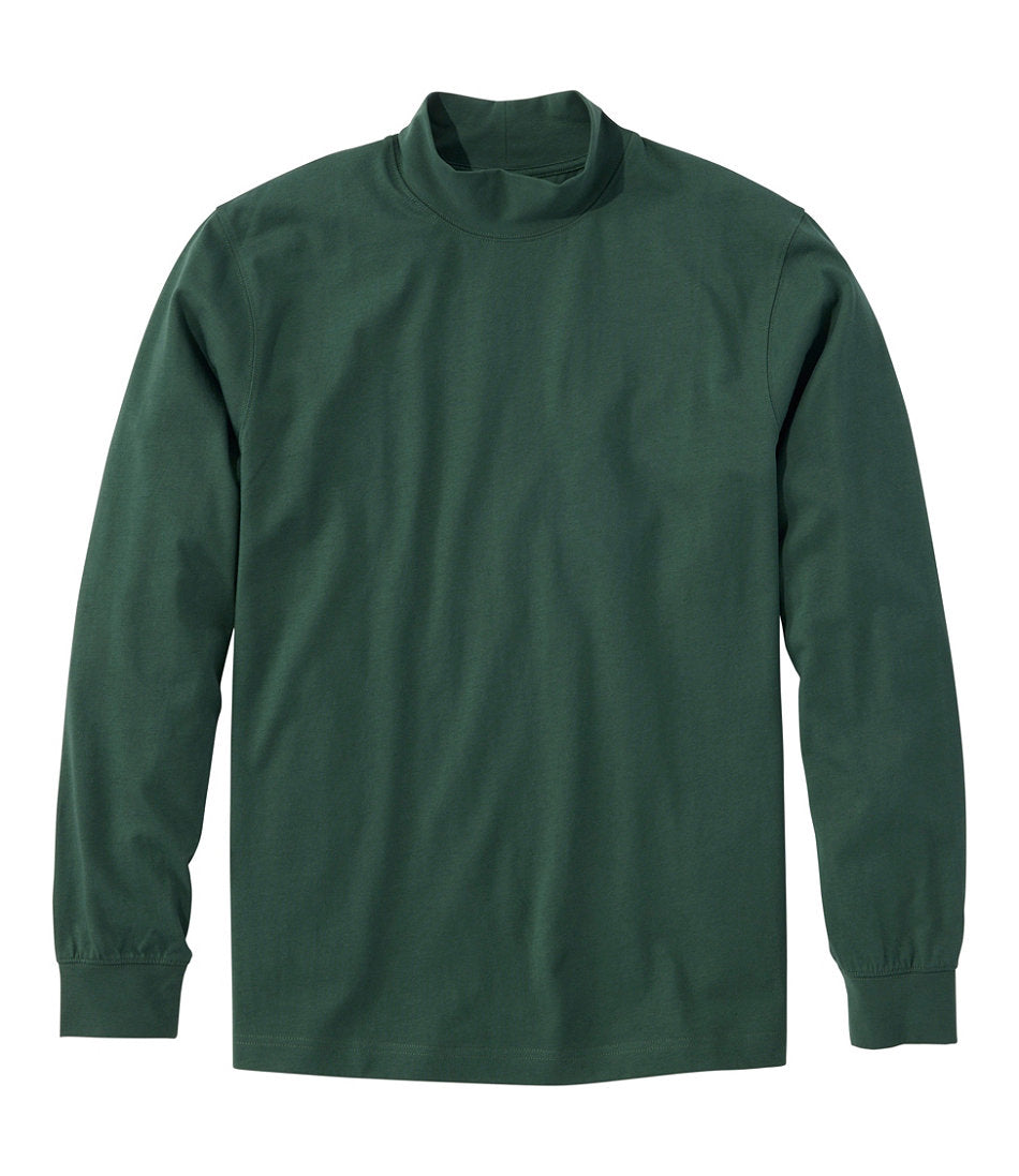 Men's Carefree Unshrinkable Mockneck Shirt | L.L.Bean sale