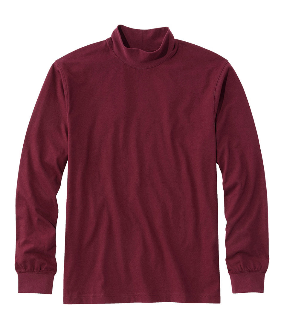 Men's Carefree Unshrinkable Mockneck Shirt | L.L.Bean sale