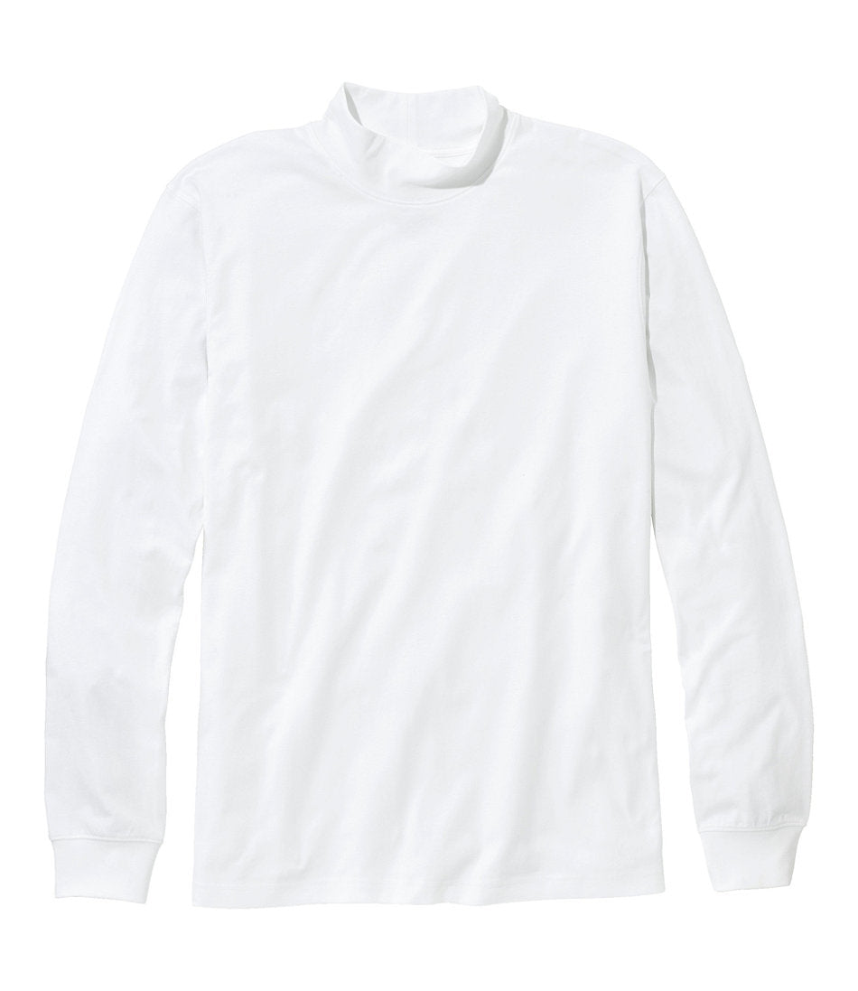 Men's Carefree Unshrinkable Mockneck Shirt | L.L.Bean sale