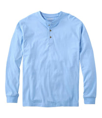 Men's Carefree Unshrinkable Tee, Traditional Fit, Long-Sleeve Henley | L.L.Bean on sale