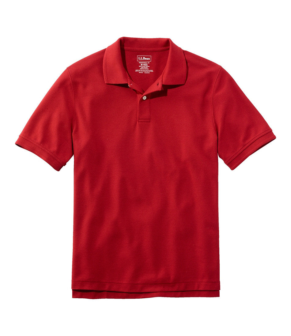 Men's Premium Double L® Polo Banded, Short-Sleeve Without Pocket | L.L.Bean outlet