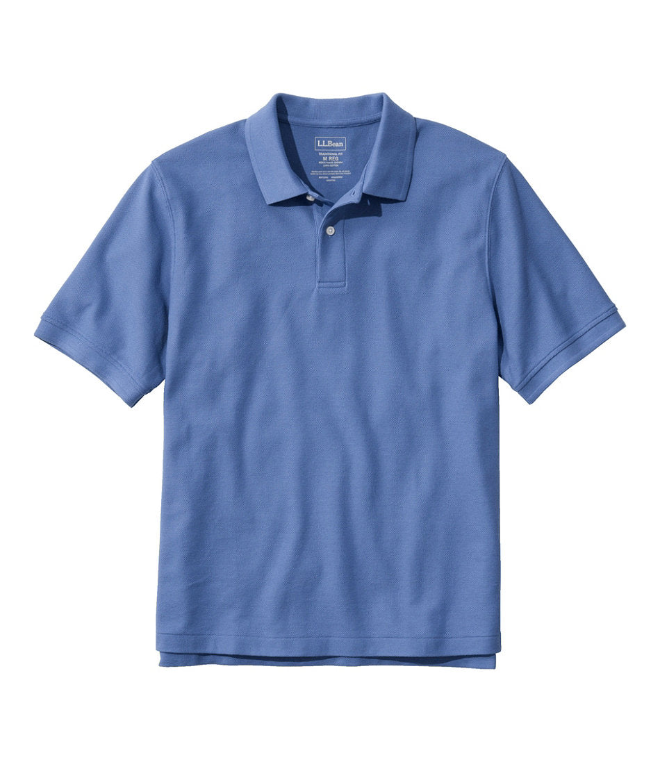 Men's Premium Double L® Polo Banded, Short-Sleeve Without Pocket | L.L.Bean outlet