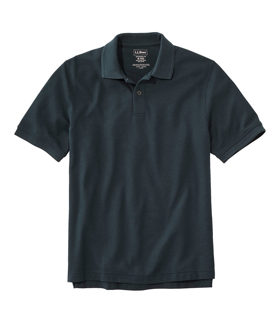 Men's Premium Double L® Polo Banded, Short-Sleeve Without Pocket | L.L.Bean outlet